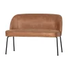 Vogue Eetkamerbank Ecoleer Cognac 120cm