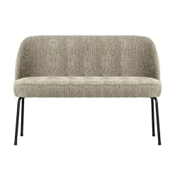 Vogue Eetkamerbank Structure Velvet Wheatfield 120cm