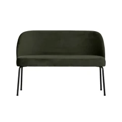 Vogue Eetkamerbank Velvet Donkergroen 120cm