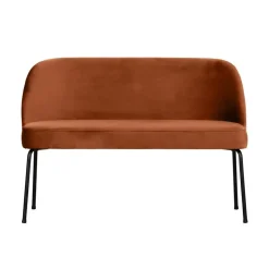 Vogue Eetkamerbank Velvet Roest 120cm