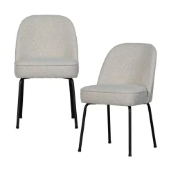 Vogue Eetkamerstoel Boucle Naturel