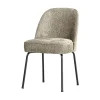 Vogue Eetkamerstoel Structure Velvet Wheatfield