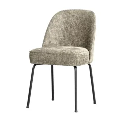 Vogue Eetkamerstoel Structure Velvet Wheatfield