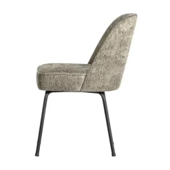 Vogue Eetkamerstoel Structure Velvet Wheatfield