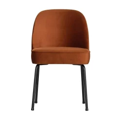 Vogue Eetkamerstoel Velvet Roest