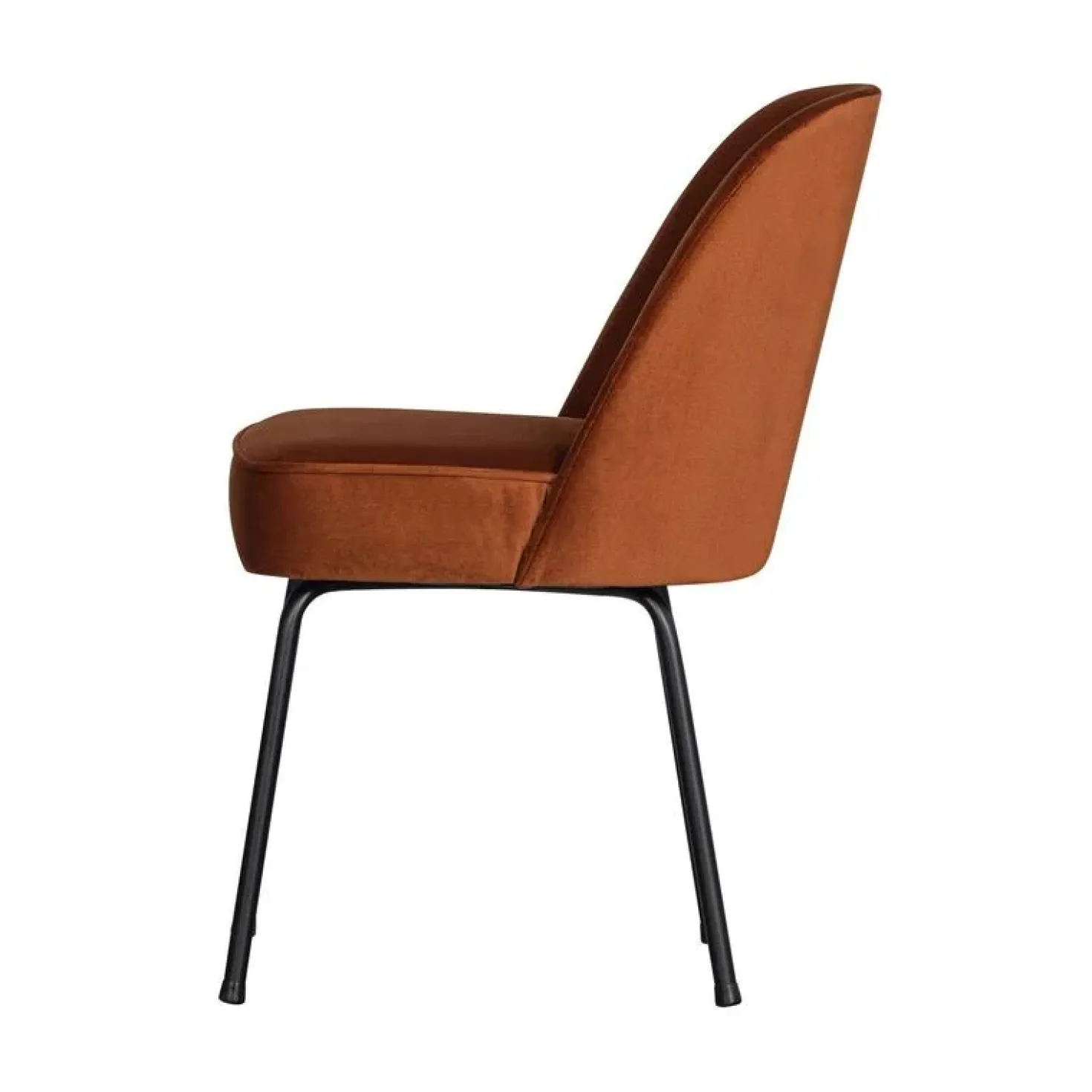 Vogue Eetkamerstoel Velvet Roest