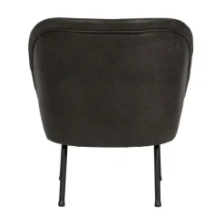 Vogue Fauteuil Ecoleer Zwart