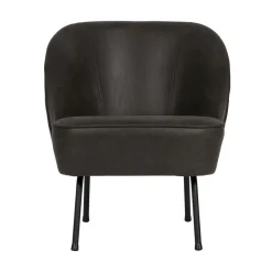 Vogue Fauteuil Ecoleer Zwart