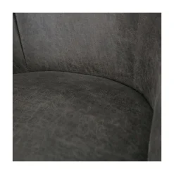 Vogue Fauteuil Ecoleer Zwart