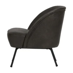 Vogue Fauteuil Ecoleer Zwart