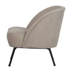 Vogue Fauteuil Geweven Stof Zand