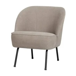 Vogue Fauteuil Geweven Stof Zand