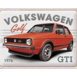 Volkswagen Golf GTI 1976 - metalen bord