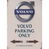 Volvo Parking - metalen bord