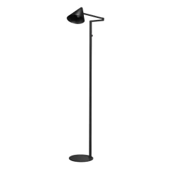 Wade 1-lichts Vloerlamp zwart