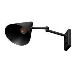 Wade 1-lichts Wandlamp zwart
