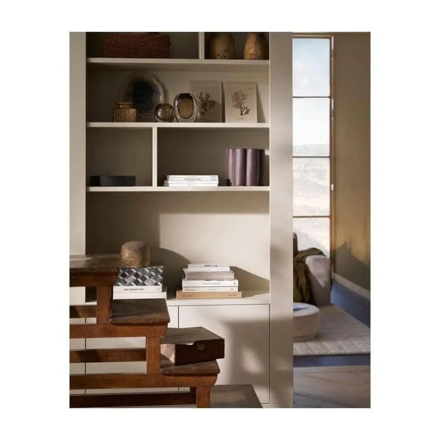 Wallcover Wandkast Grenen Dust 117cm