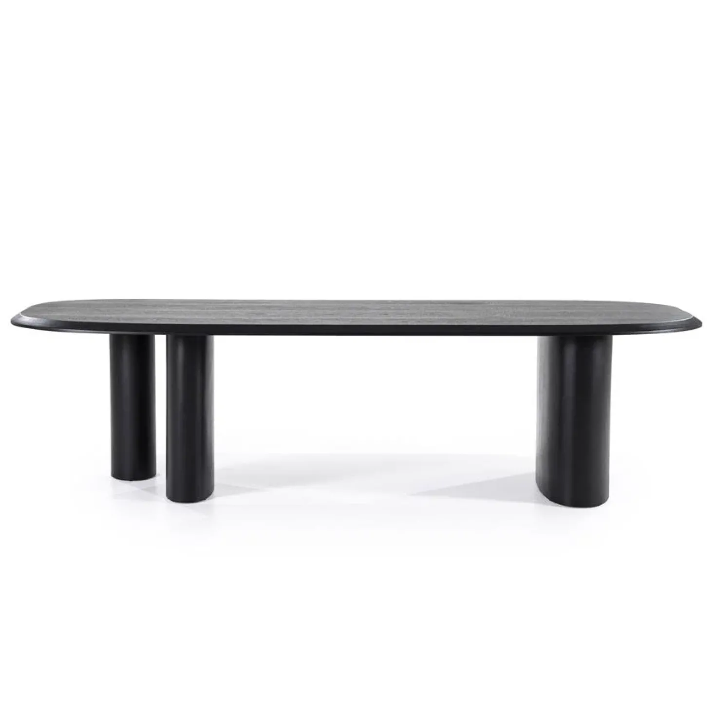 Walter Eettafel zwart Eikenhout 300 cm