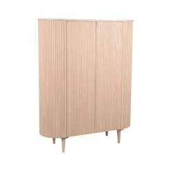 Wandkast Oliva Naturel Eikenhout 125cm