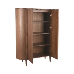 Wandkast Oliva Walnoot Eikenhout 125cm