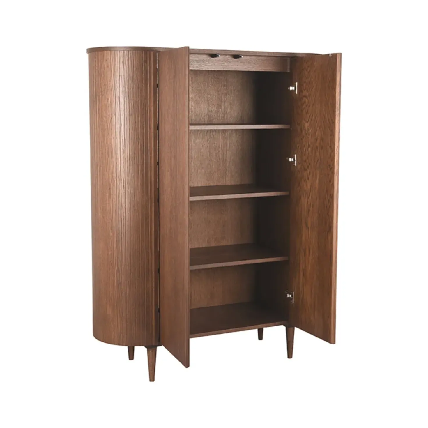 Wandkast Oliva Walnoot Eikenhout 125cm