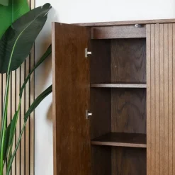 Wandkast Oliva Walnoot Eikenhout 125cm