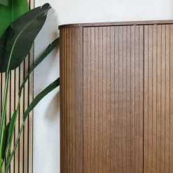 Wandkast Oliva Walnoot Eikenhout 125cm