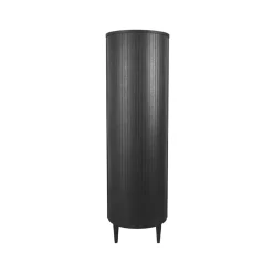 Wandkast Oliva Zwart Eikenhout 125cm