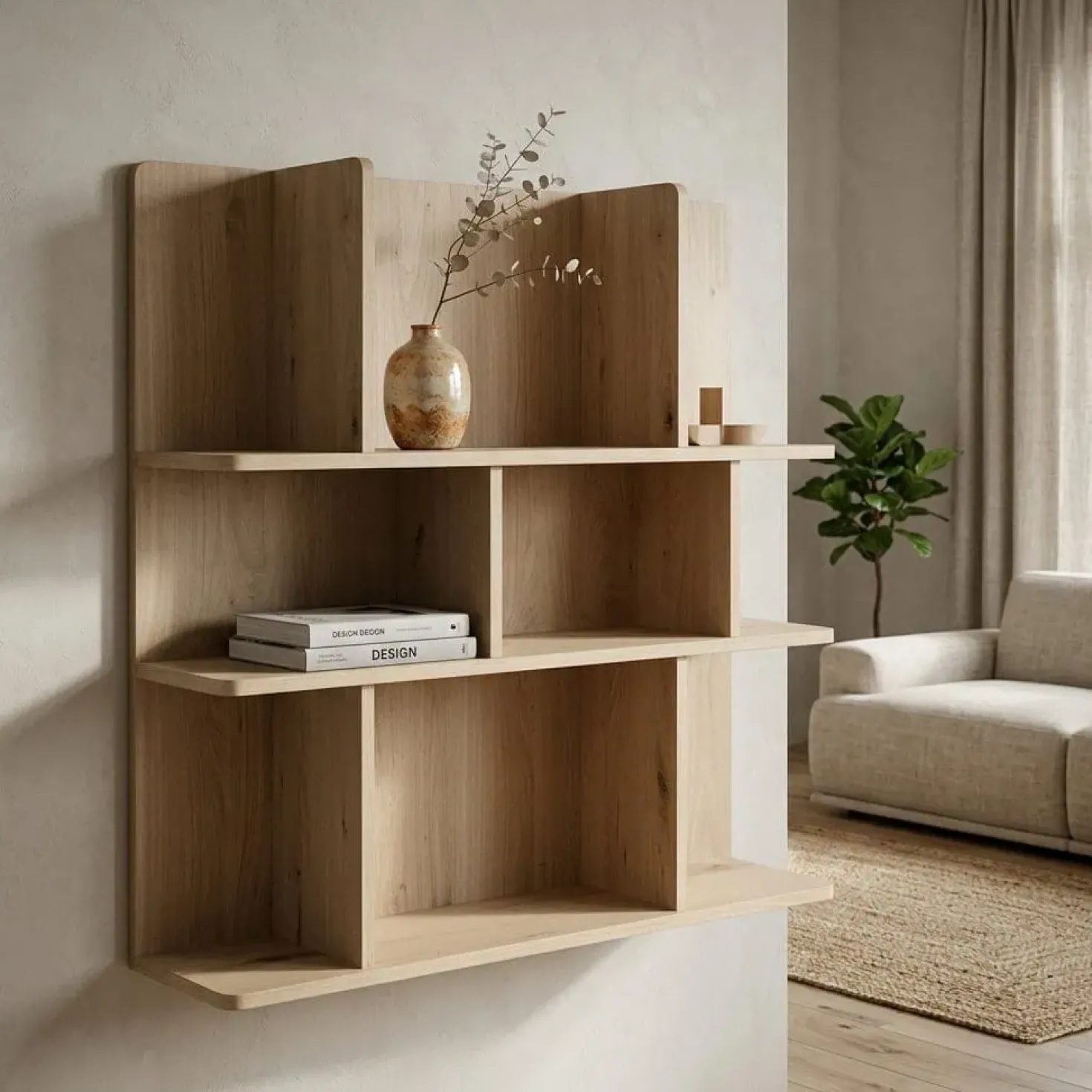 Wandkast Renee vierkant 105cm