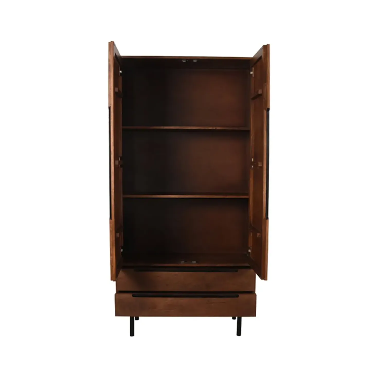 Wandkast Rio Espresso Mangohout 100cm