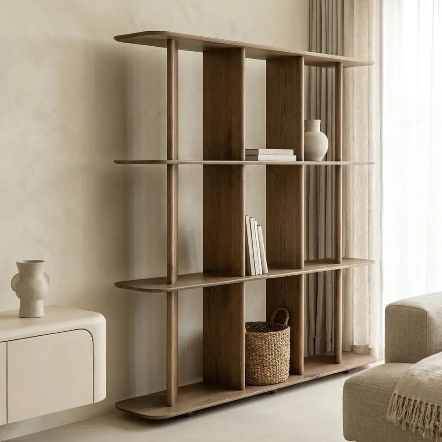 Wandkast Ty Bruin 180cm