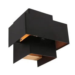 Wandlamp Muro Kubus Zwart