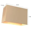 Wandlamp Muro Rechthoek Crème