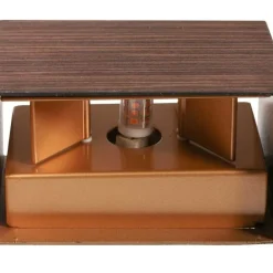 Wandlamp Muro Rechthoek Hout look