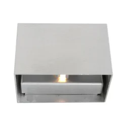 Wandlamp Muro Rechthoek Staal