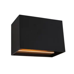 Wandlamp Muro Rechthoek Zwart