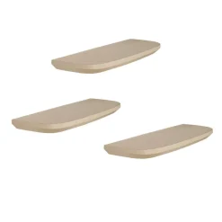 Wandplank Gavin Zand 60 cm Set van 3