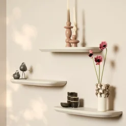 Wandplank Gavin Zand 60 cm Set van 3