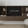 Watford Small zwevende Cinewall compleet dark almond