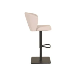 Wave Barkruk verstelbaar Boucle creme