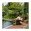 West Tuin Loungestoel Honinggeel