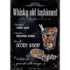 Whisky old Fashioned - metalen bord
