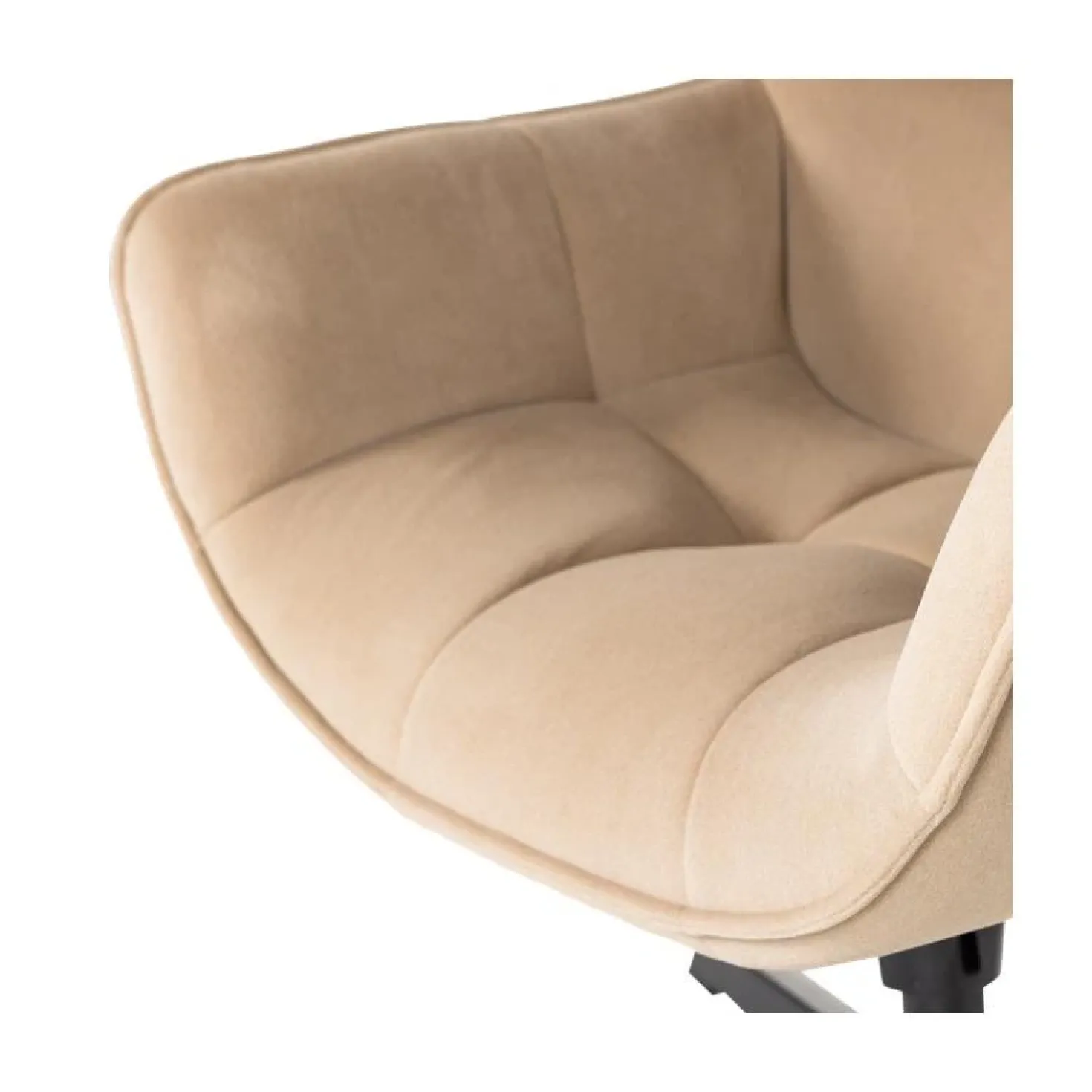 Wibo Draaifauteuil velvet Zand