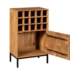 Wijnkast Martin Naturel 55cm