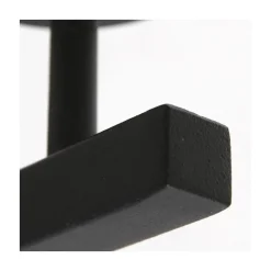 Wilco 1-lichts Wandlamp Zwart met Zwart Linnen kap