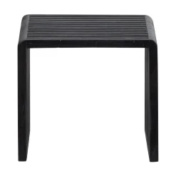 Willa Bijzettafel Set van 2 Teak Zwart