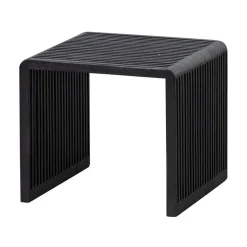 Willa Bijzettafel Set van 2 Teak Zwart