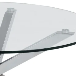 Willow Salontafel rond Glas 82cm