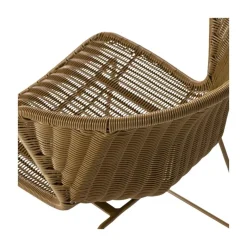 Wings Tuinstoel Honinggeel Set van 2