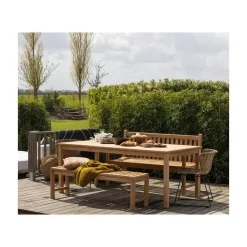 Wings Tuinstoel Naturel Set van 2